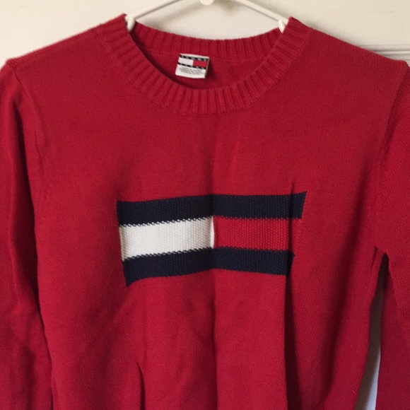 - Tommy jeans women sweater size L - Picture 2 of 7